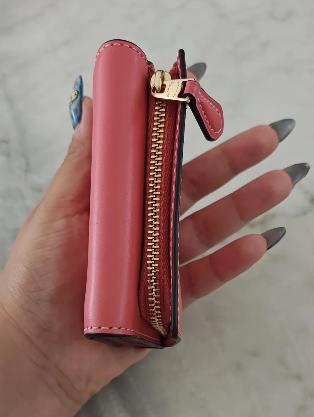 Coach Micro Wallet, Beautiful Red Color For The Summer! - NWOT